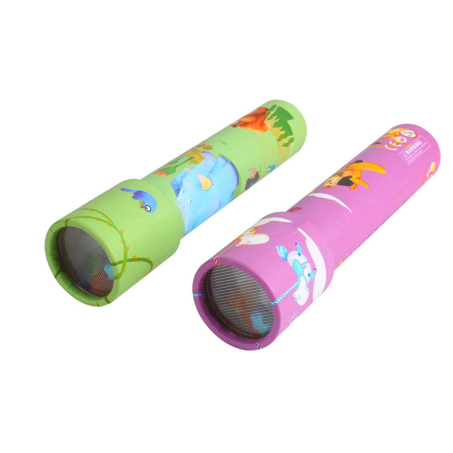 NOOLY Kaleidoscopes Educational Toy KaleidoscopeZWHT0206 (2 Pcs,Abby's Nut + Park)