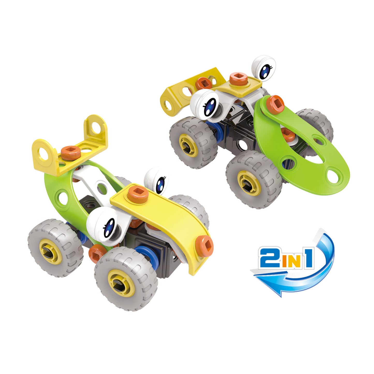 NOOLY STEM Toys for Kids, 2 IN 1 Building Toys Kit J-7747