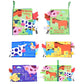 NOOLY Soft Cloth Book for Baby/Infant Aged 0-3 BBBS-01 (Farm Animals)