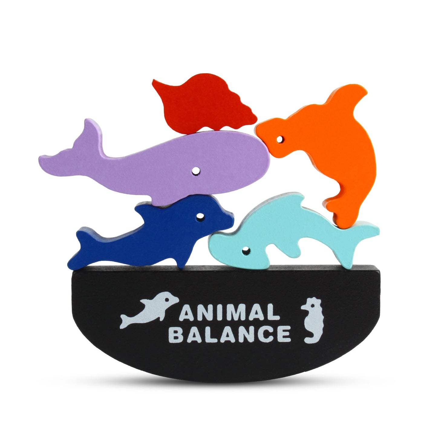 NOOLY Wooden Balancing Block GamePHJM-01 (Ocean)