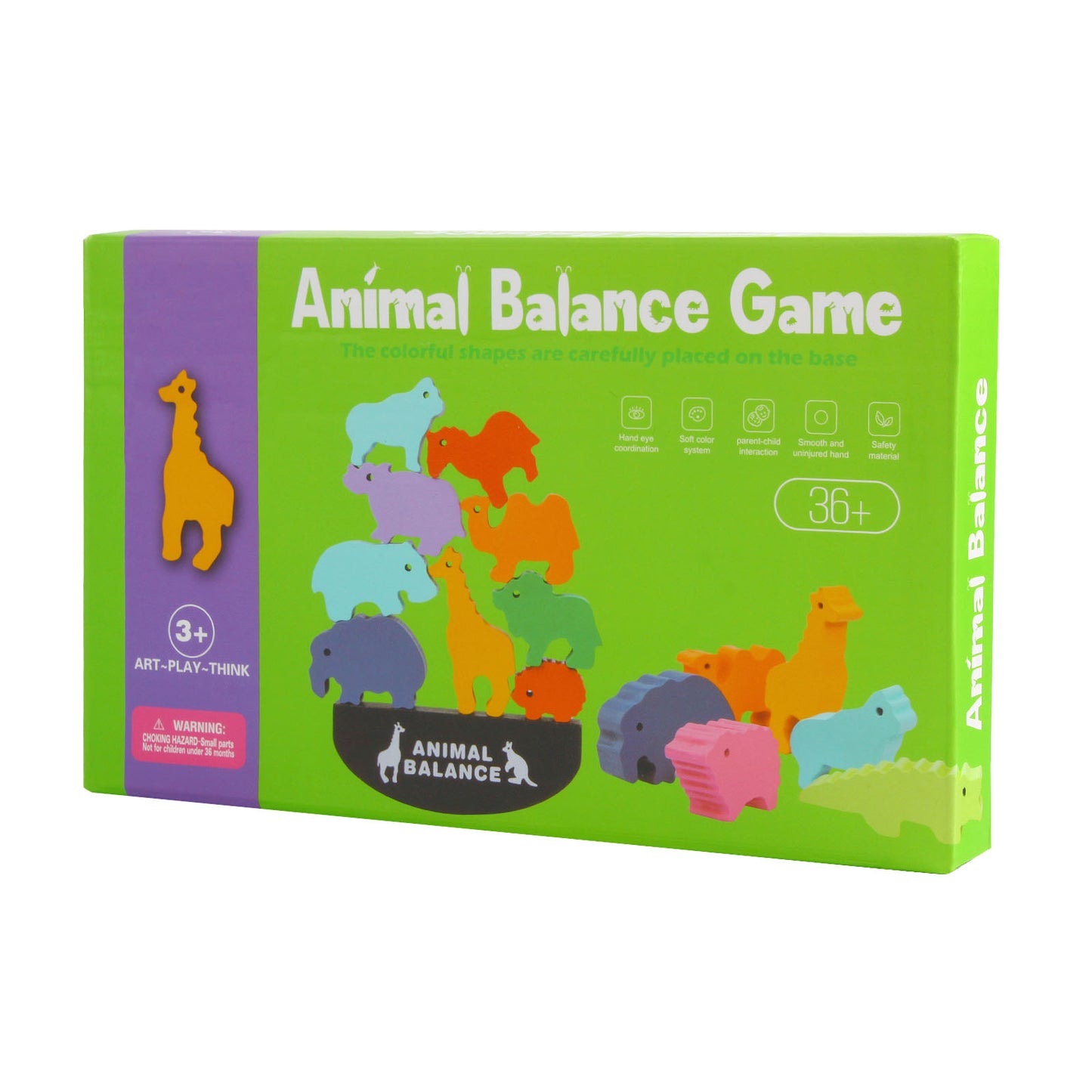 NOOLY Wooden Balancing Block GamePHJM-01 (Ocean)