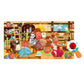 NOOLY 40 Pieces Animal Jigsaw Puzzles Learning Educational Puzzles  GSPT-01 (The Missing Hat)