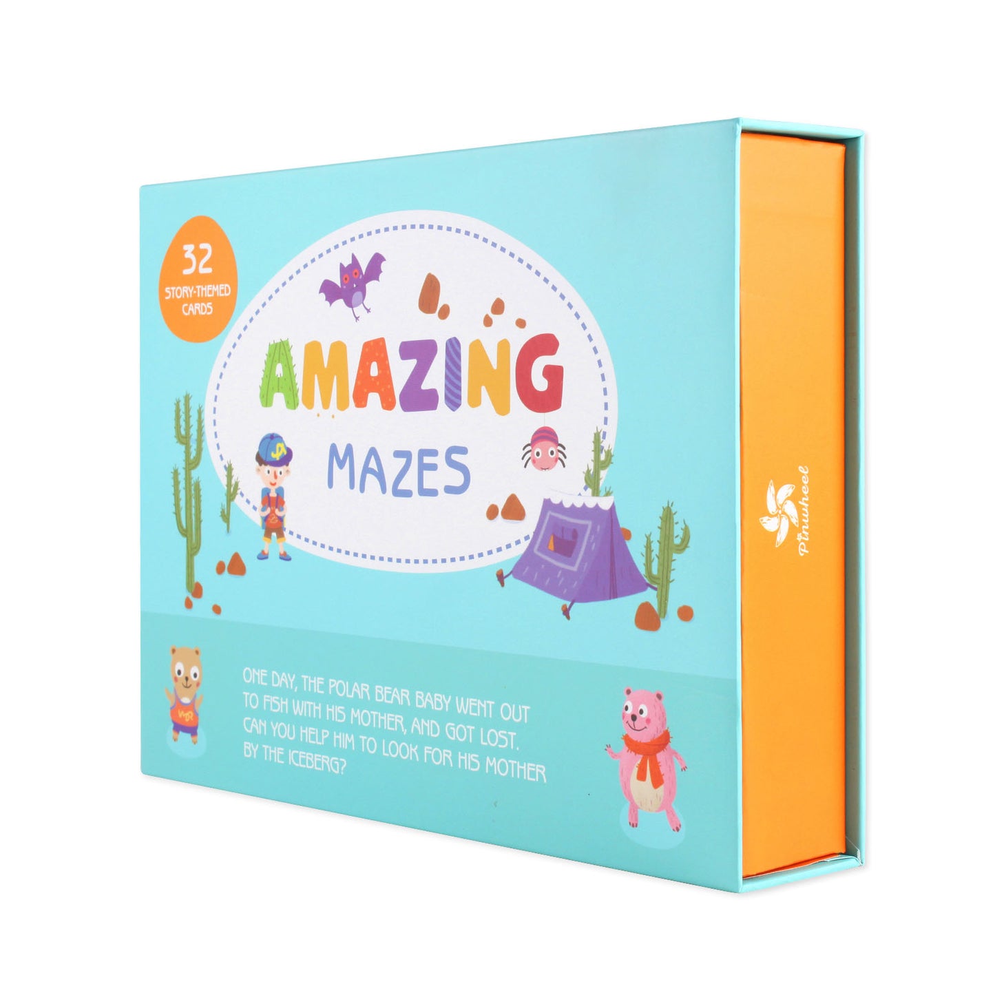 Nooly Preschool Toddler Flash Cards,(Amazing Mazes) PW0211