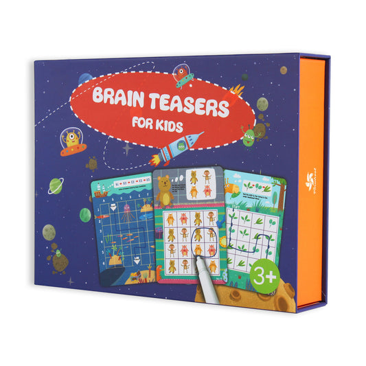 Nooly Preschool Toddler Flash Cards,(Brain Teasers for Kids) PW0213