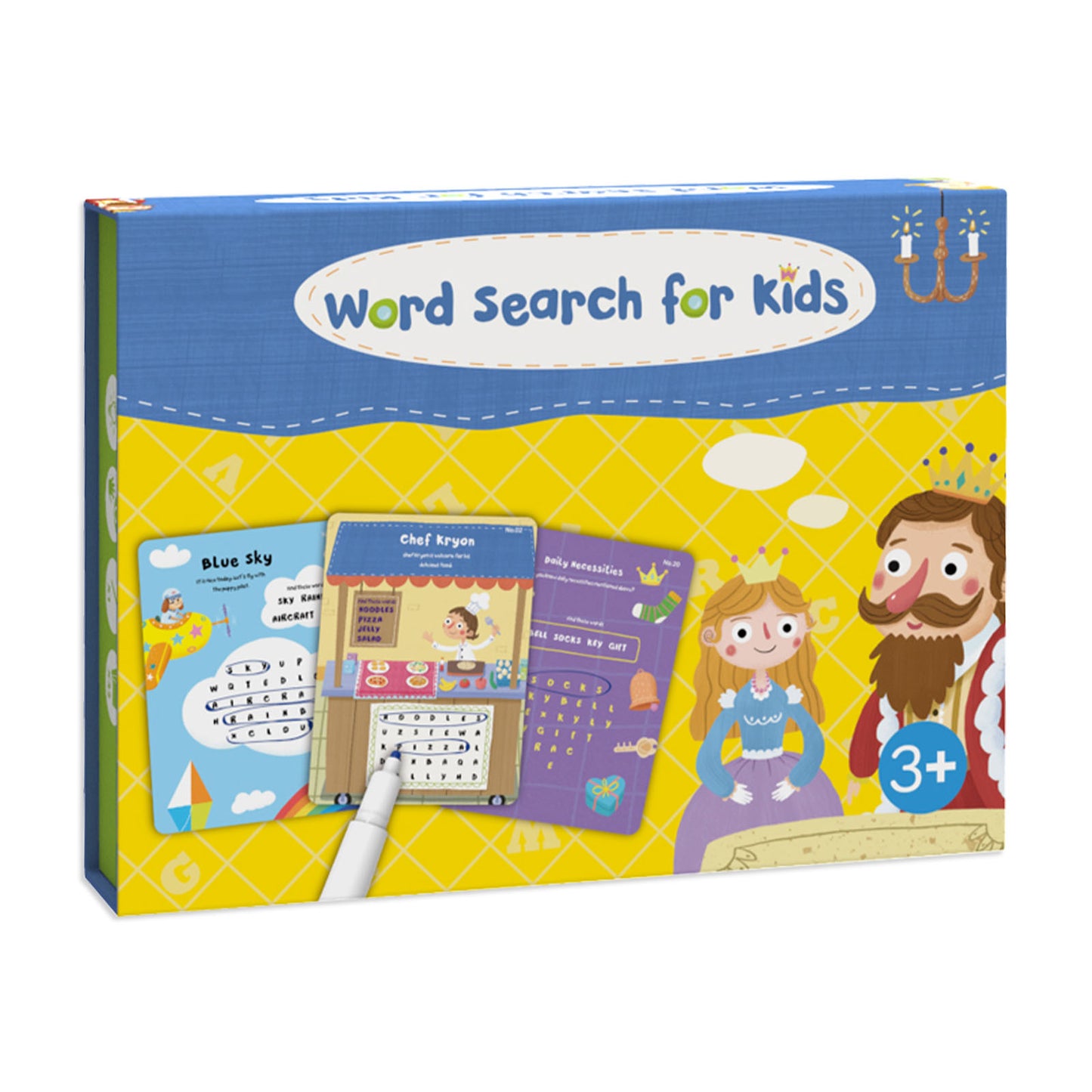 Nooly Preschool Toddler Flash Cards,(Word Search for Kid) PW0218