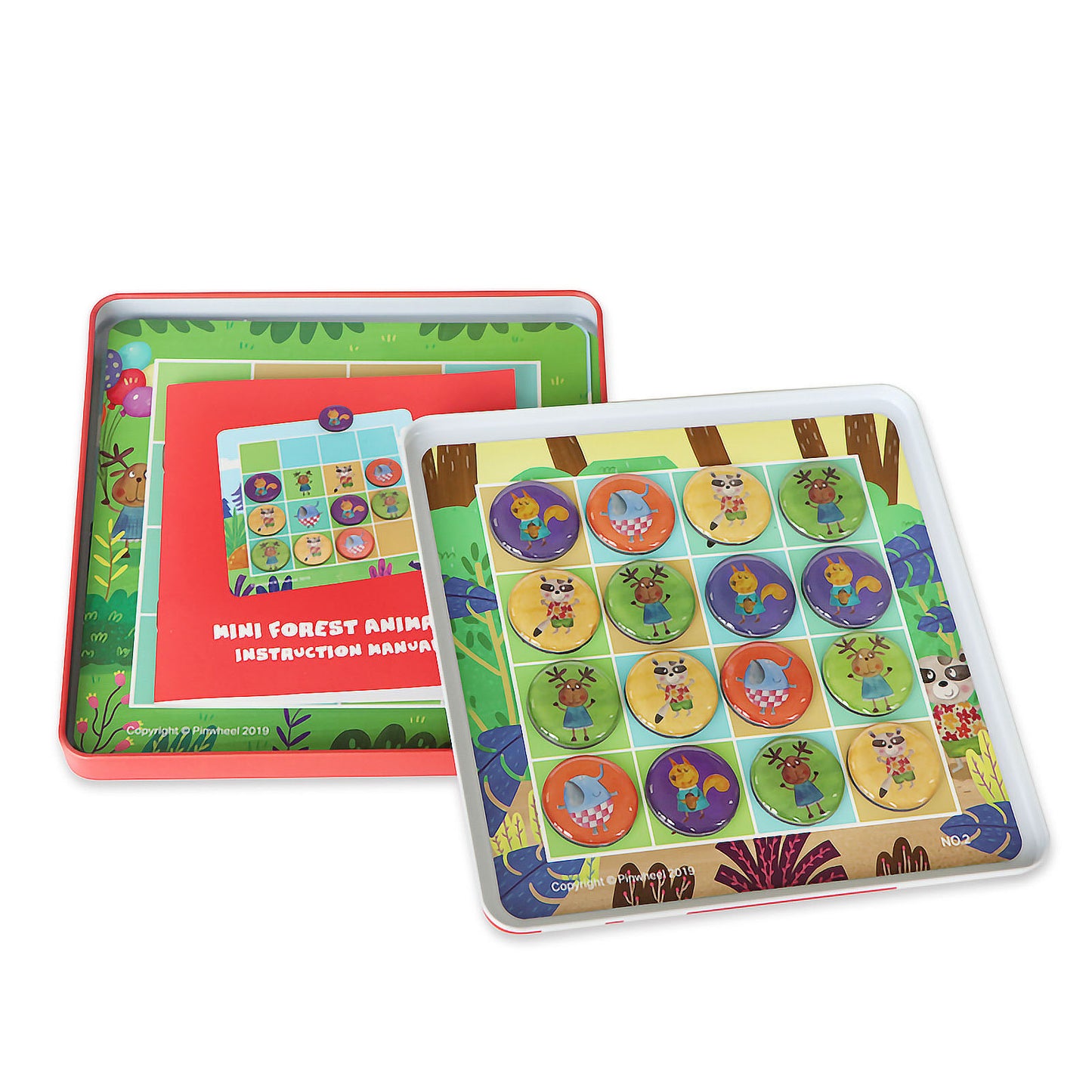 NOOLY Sudoku Puzzle Game Toys,  PW0416 (Logic game-Forest animal)