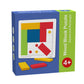 NOOLY Wooden Block Puzzle, Logical Thinking Training Board Game for Kid PW0409 (4 Years Old+)