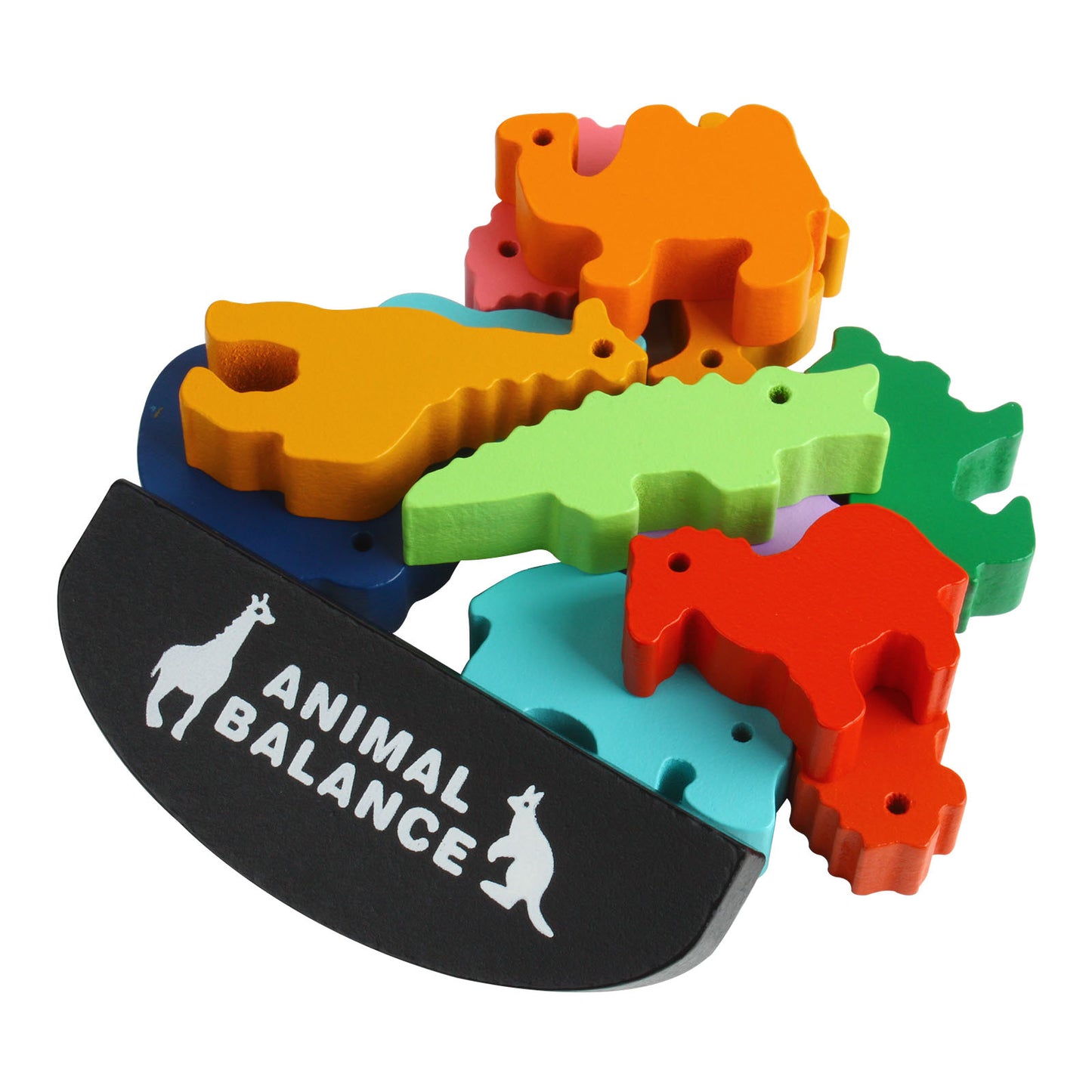 NOOLY Wooden Balancing Block GamePHJM-01 (Animal)