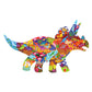 NOOLY 150 Pieces Animal Shaped Jigsaw Puzzles YXPT-01 (Triceratops)