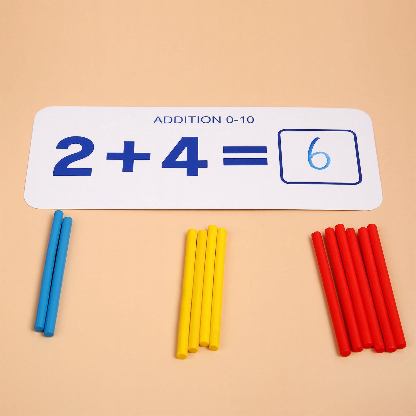 NOOLY Math Flash Cards, Numbers Flash Cards Montessori SZRZ-01