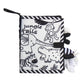 NOOLY Soft Cloth Book for Baby?Infant Aged 0-3 BBBS-01 (Black and White Jungle Animals)