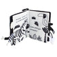 NOOLY Soft Cloth Book for Baby?Infant Aged 0-3 BBBS-01 (Black and White Jungle Animals)