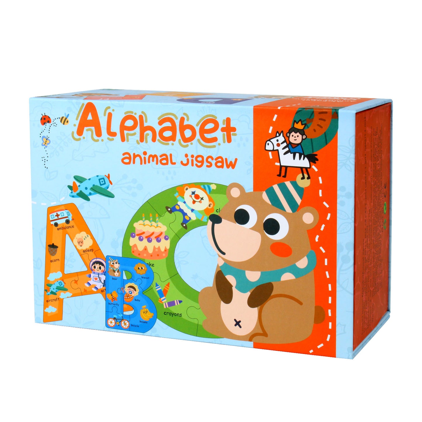 NOOLY Cognitive Jigsaw Puzzles, RZPT-01 (Alphabet)