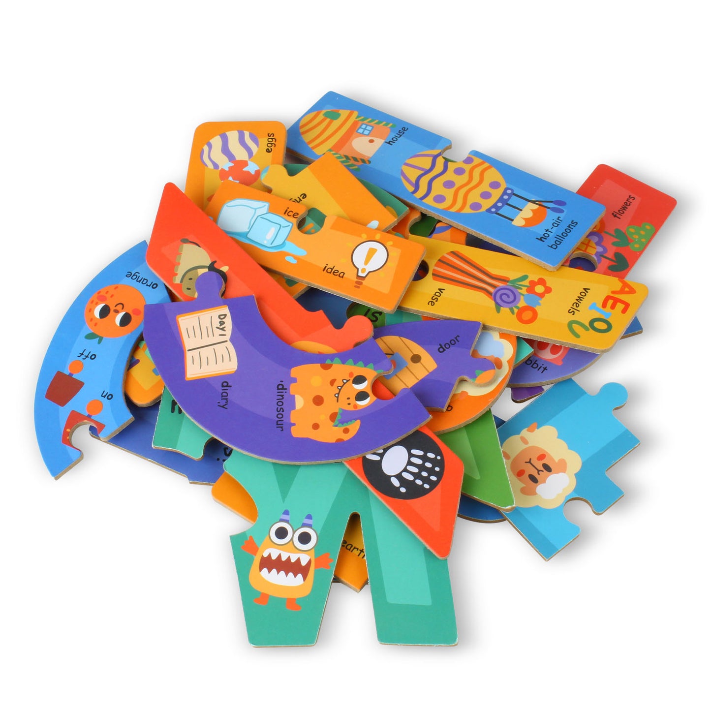 NOOLY Cognitive Jigsaw Puzzles, RZPT-01 (Alphabet)