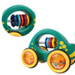 NOOLY Toddler Pull Toys, Pull Along Walking Toy 1 2 3 Years Old TLWJC-01 (Tortoise)
