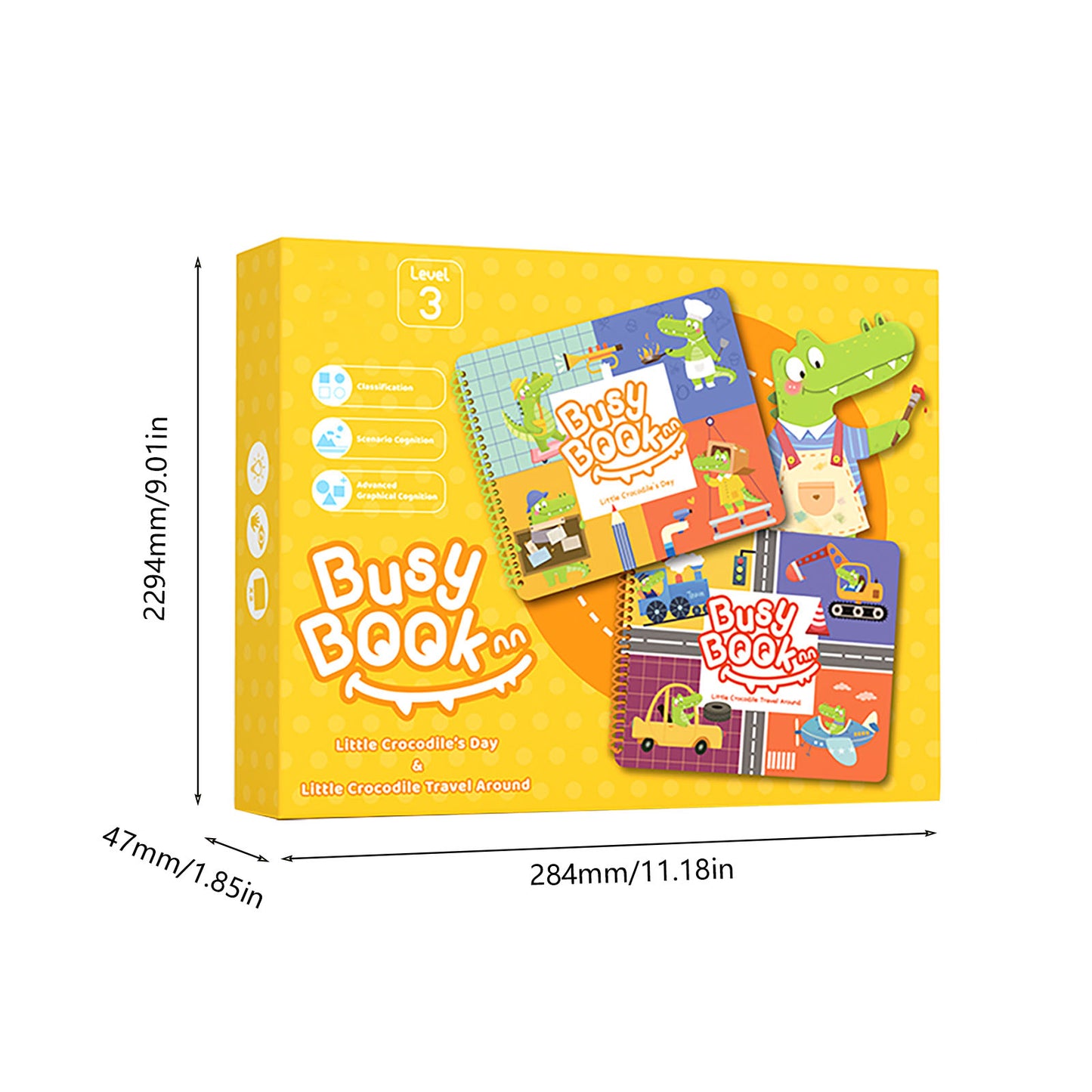 NOOLY Montessori Busy Book for Kids (PW0234)