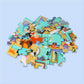 NOOLY 90 Piece Mini Jigsaw Puzzles 11.22x8.86 Inches (Dinosaur Museum)