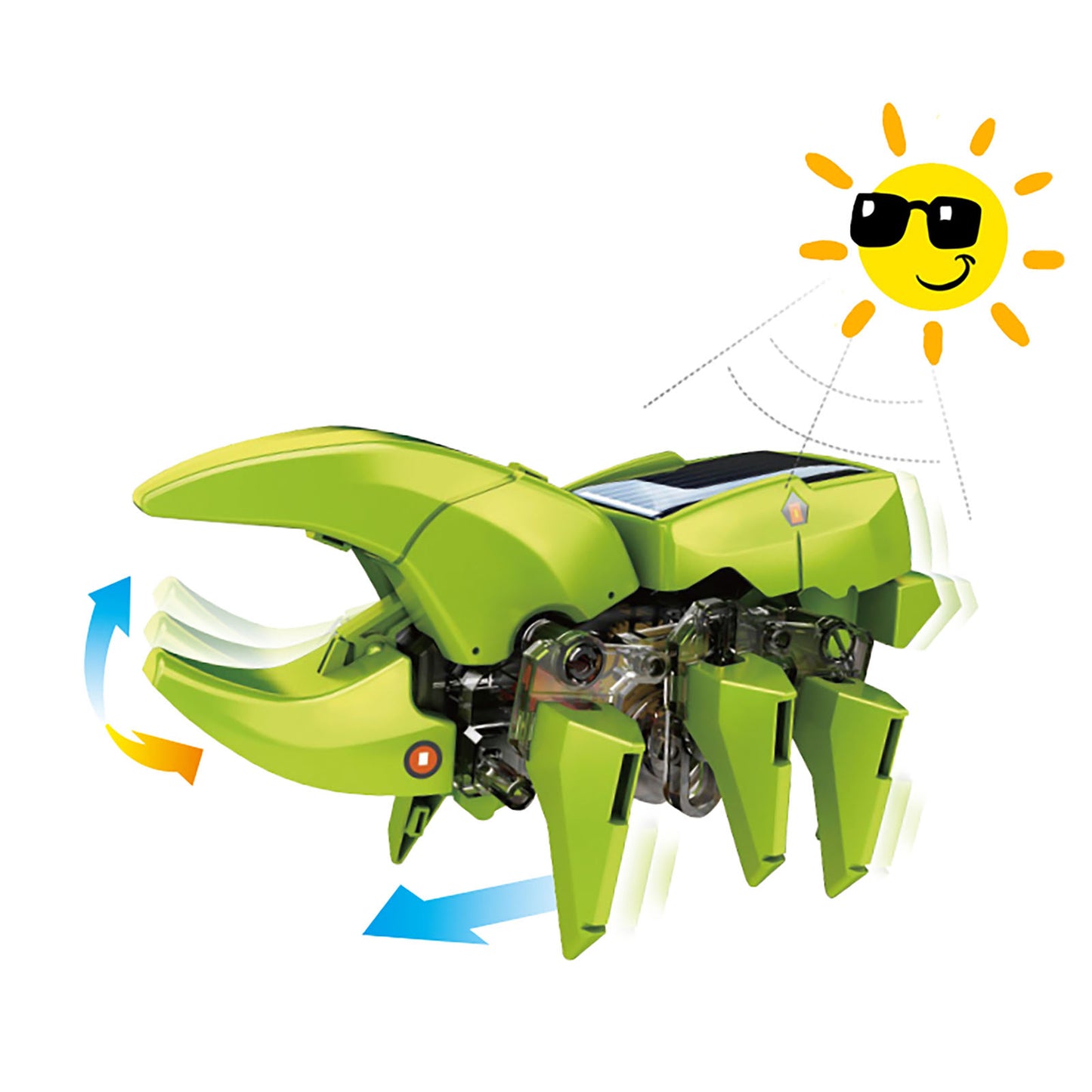 NOOLY 3 in 1 STEM Solar Robot Toys for Kids Engineering Kit Toy for 6+ Years Old Boys and Girls PZWJ-01